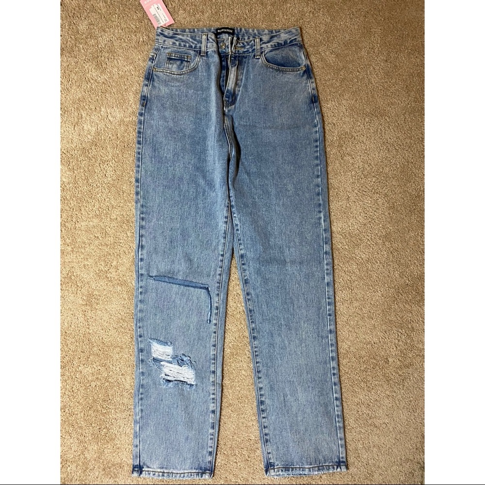 NWT Missy Empire Straight Leg Jeans